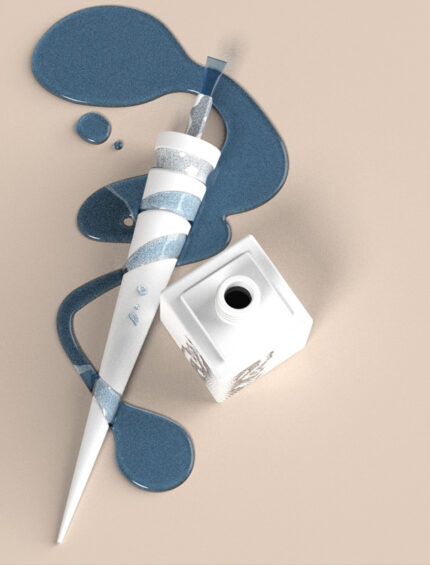 Transparent Shimmer Turqouise 15